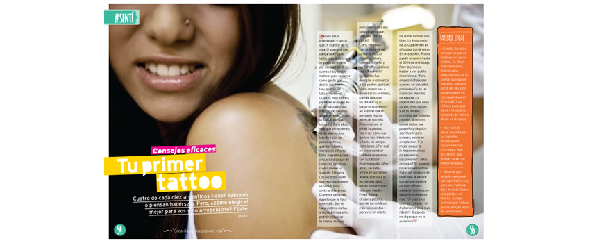 Consejos del Dr. P�rez Rivera a la hora de realizarse un tatuaje